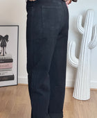 Jean barrel noir