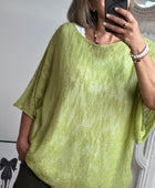 Pull Raphaël vert
