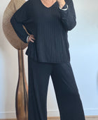 Ensemble cocooning noir