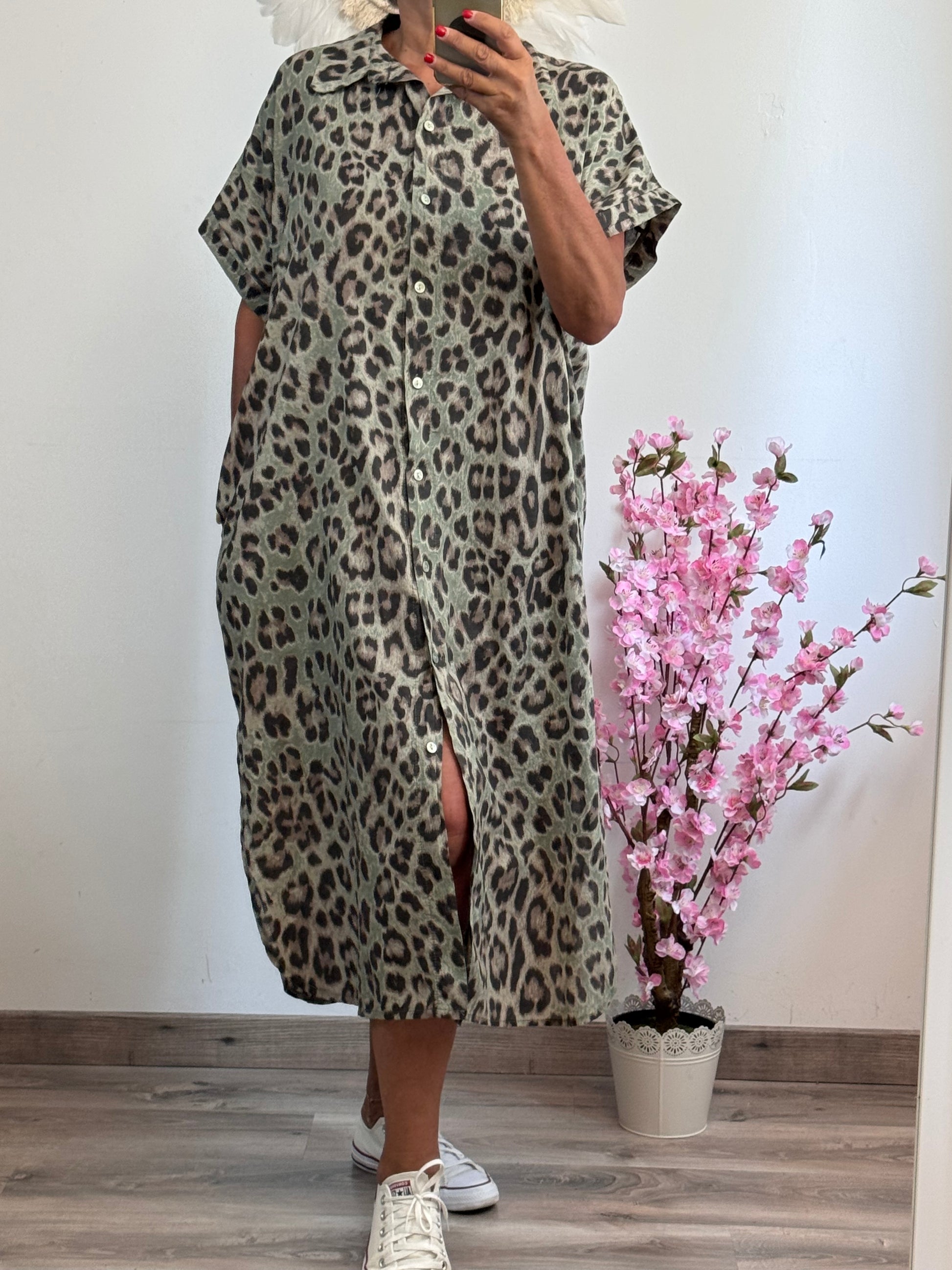 Robe Ibiza Léo kaki