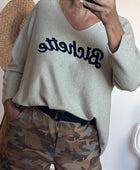 Pull bichette beige
