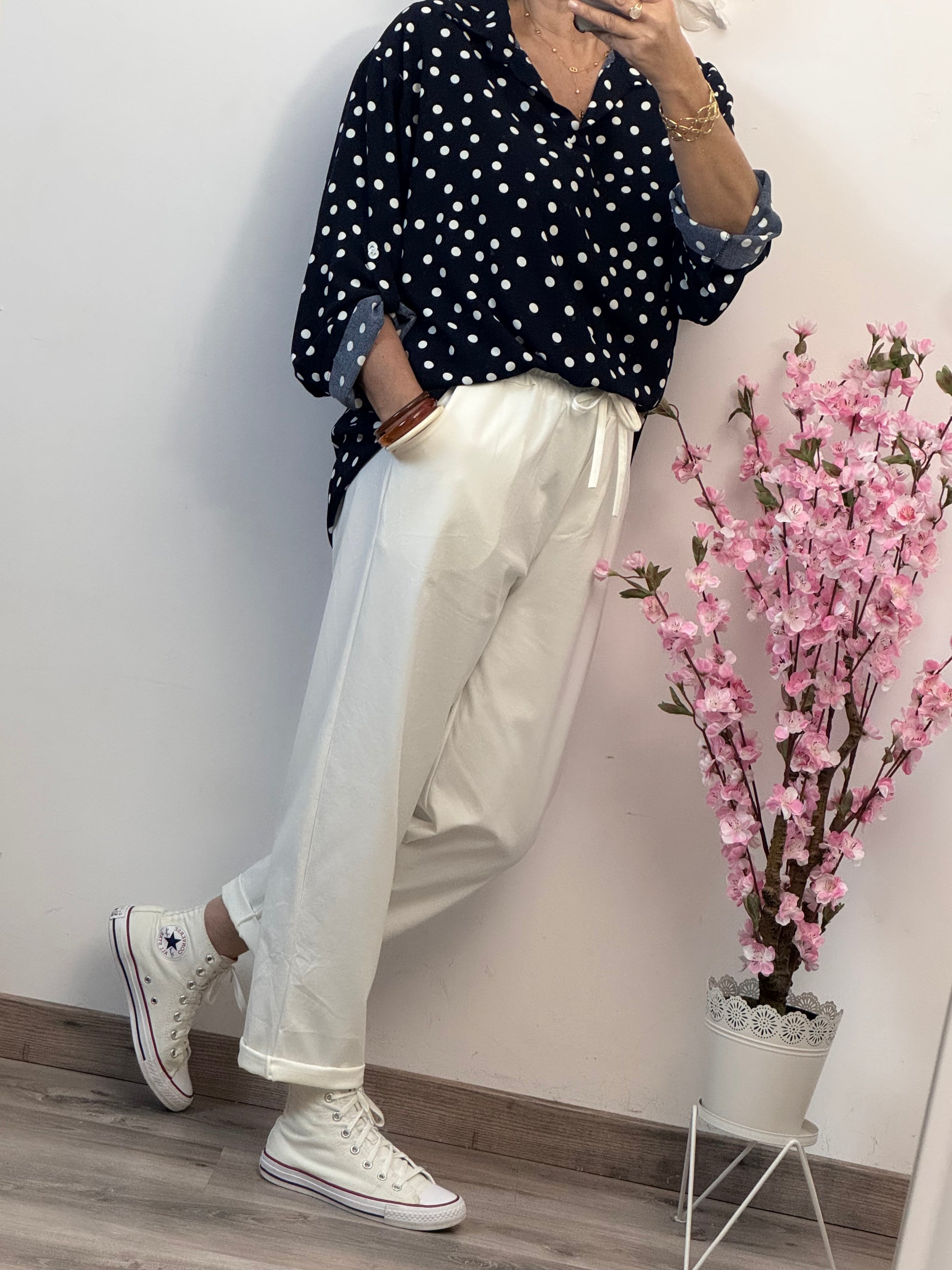 Pantalon Sacha blanc TU 42/50