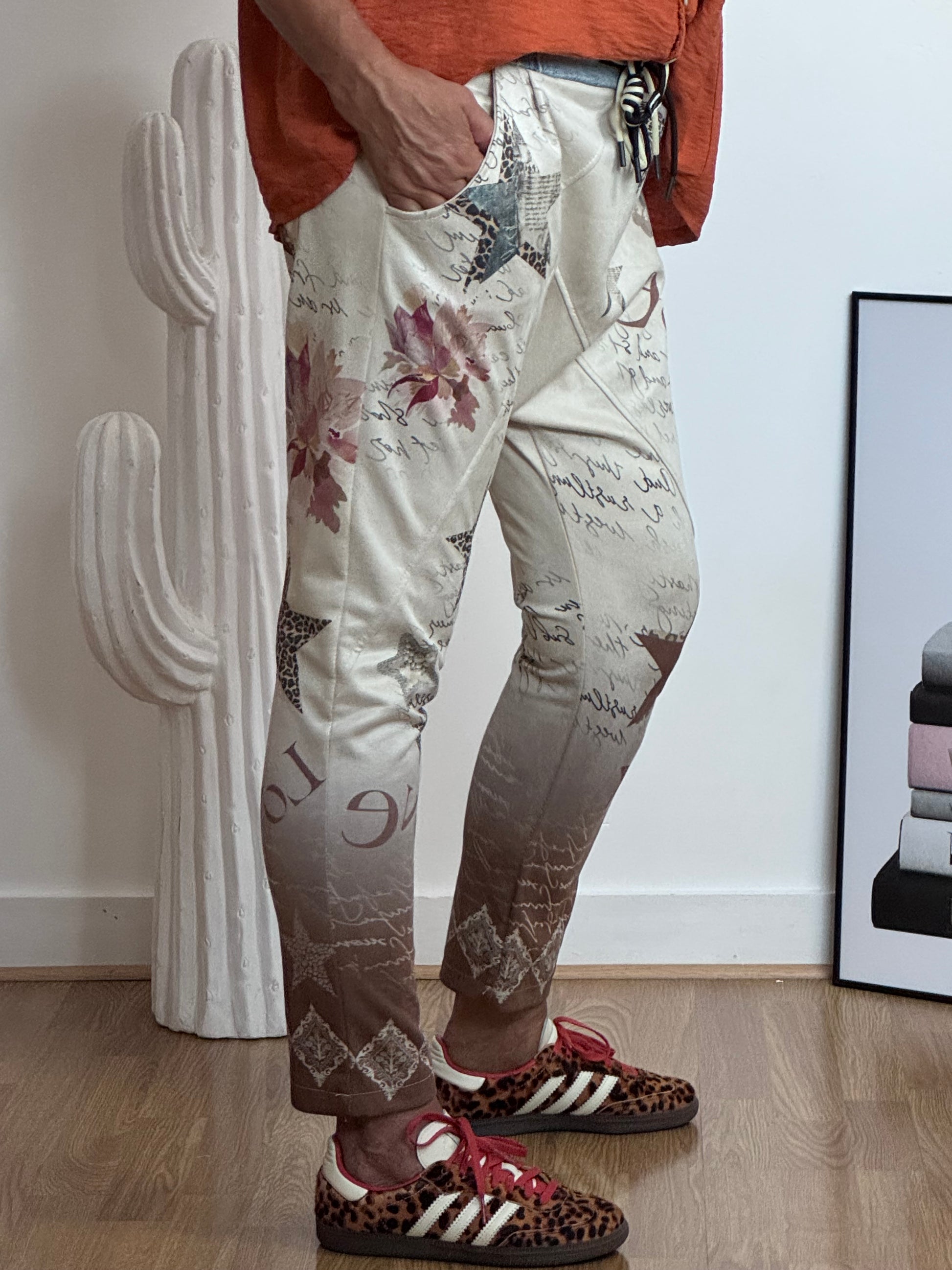 Pantalon baggy suédine TU 36/42