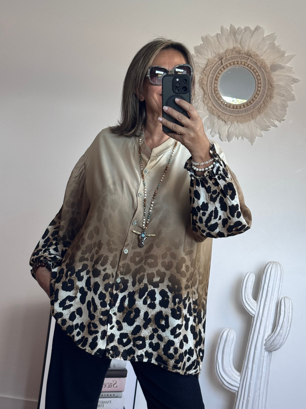 Chemise Savannah Camel 🤎🐆