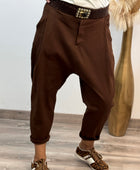 Pantalon Lorenzo marron