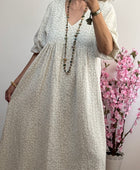 Robe bohème gaz de coton
Léo beige TU 36/46