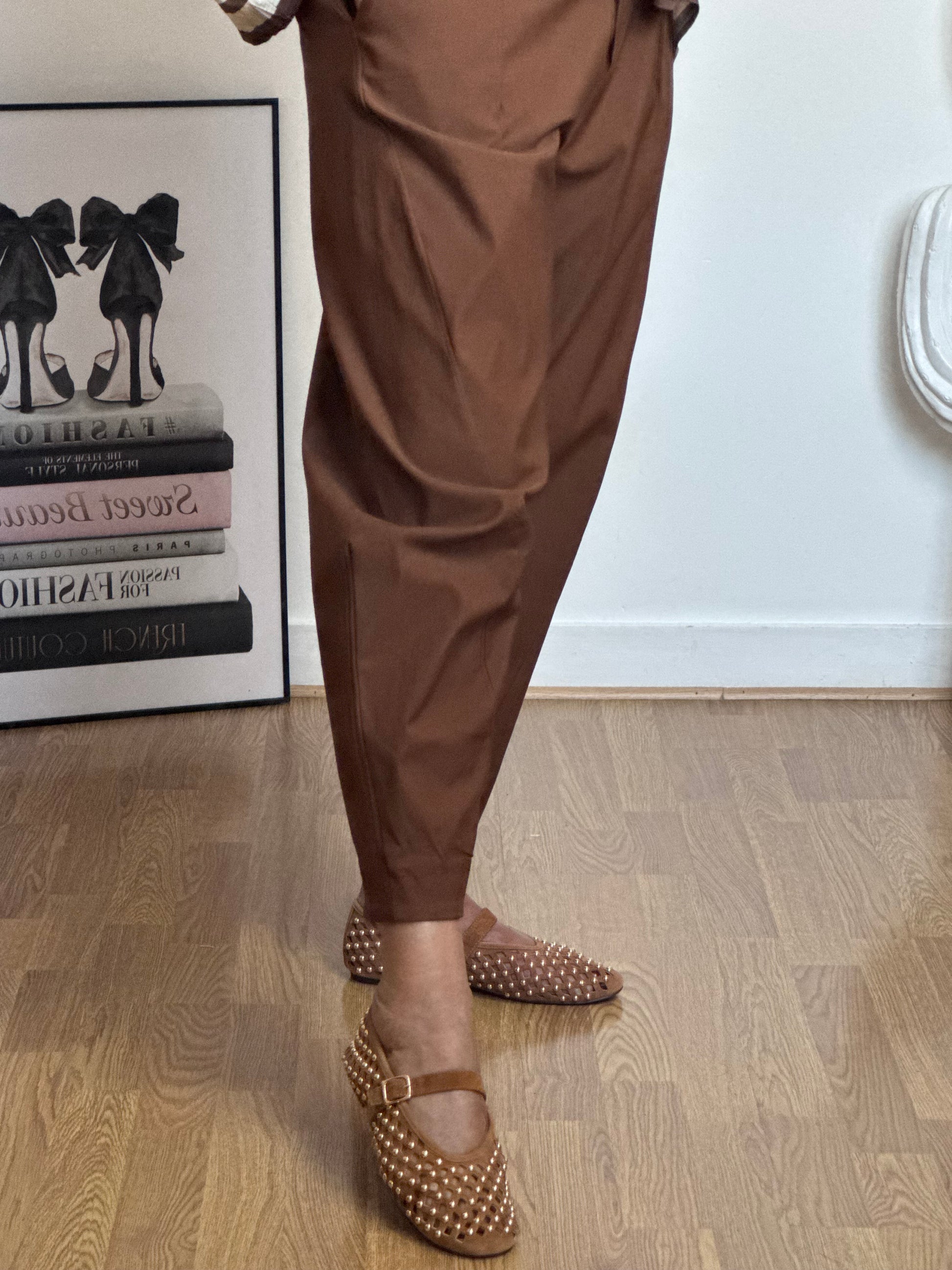 Pantalon Alexis camel