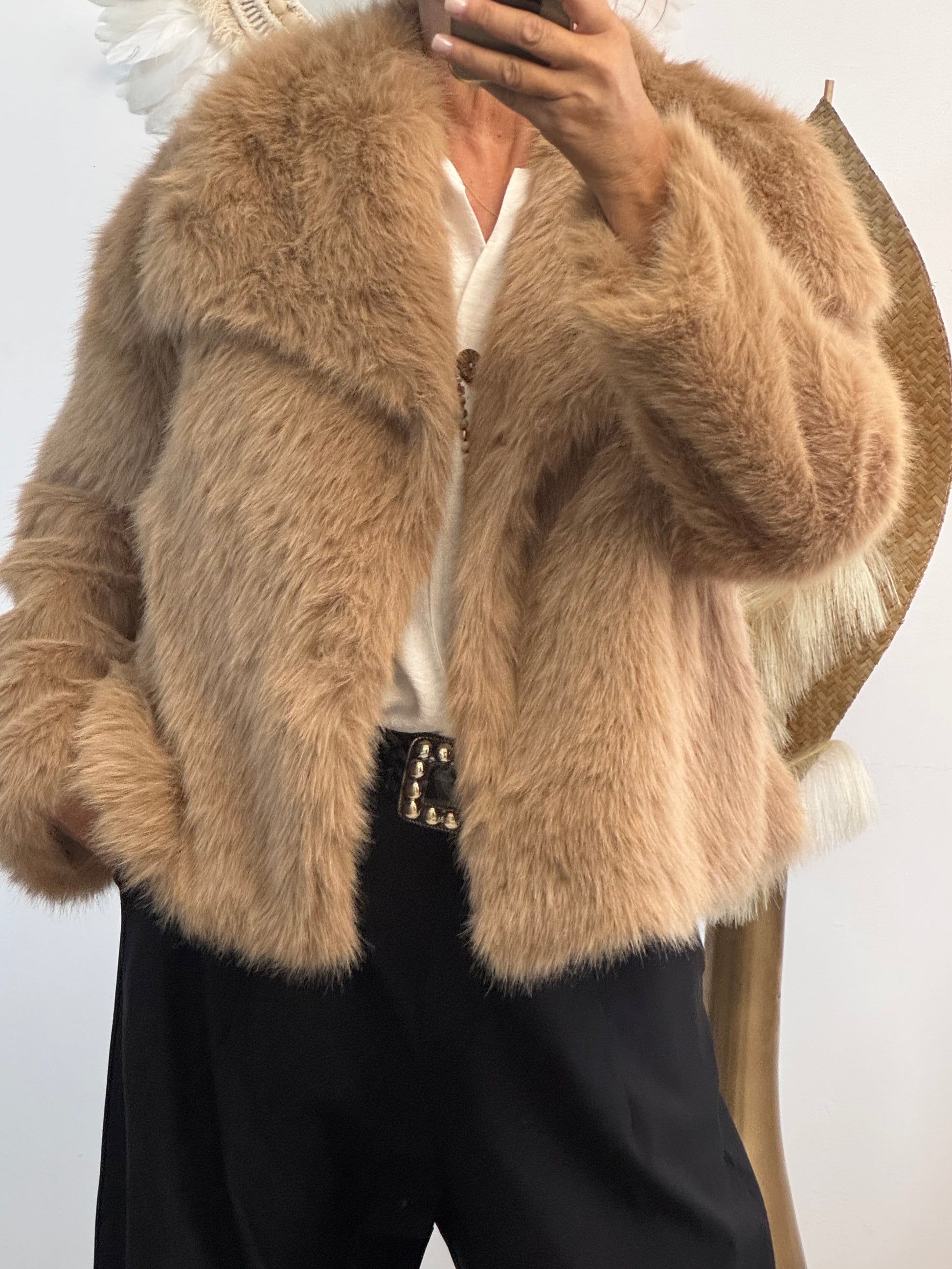 Veste Mia camel
