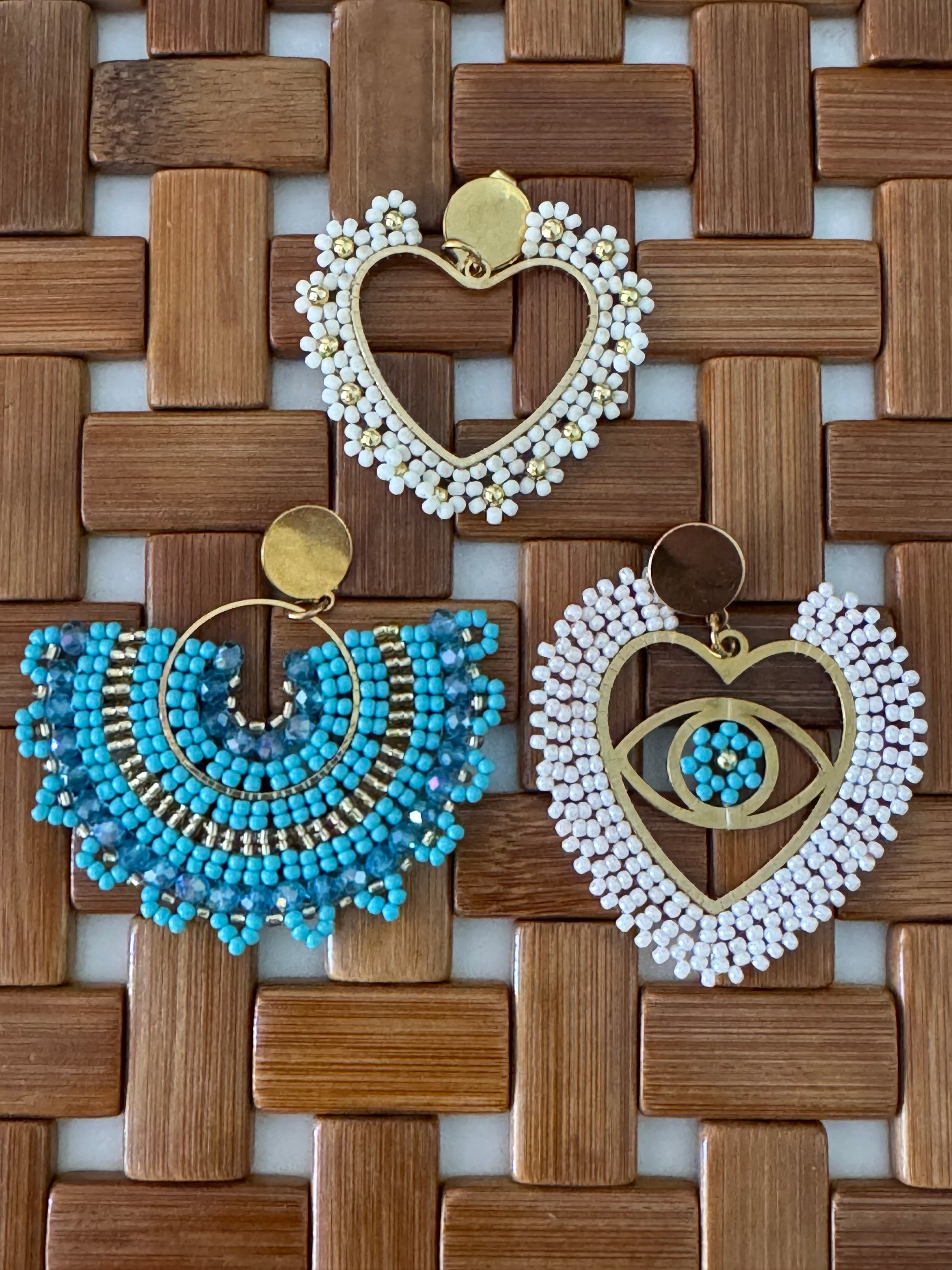 Boucles d’oreilles bohème 3 modèles