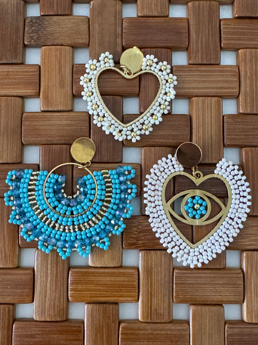 Boucles d’oreilles bohème 3 modèles