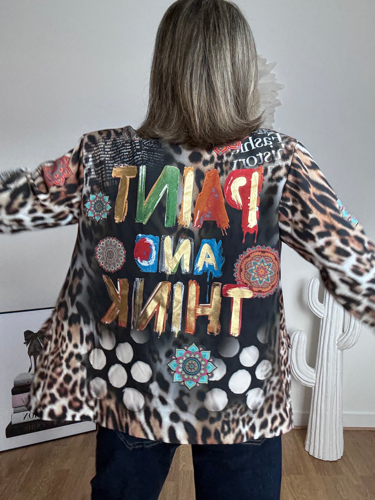Veste Léo paint and think