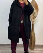 Manteau Marceau noir