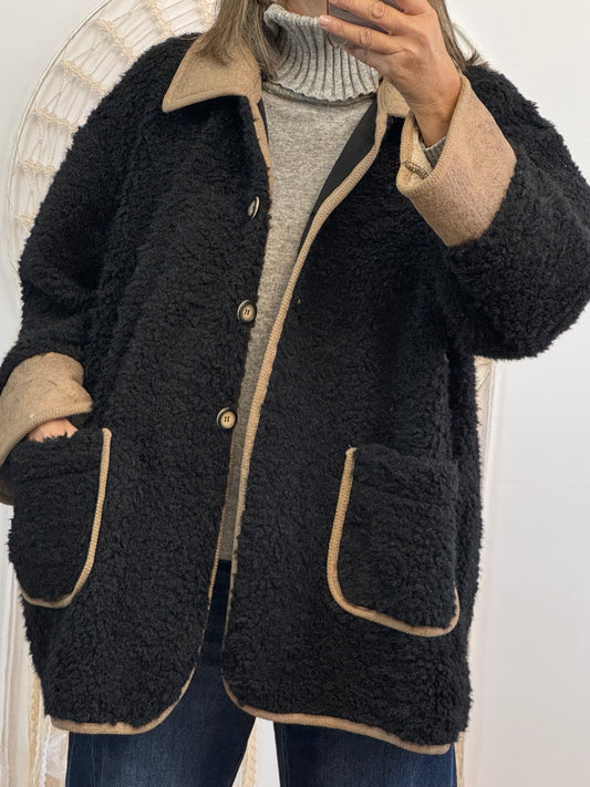 Veste épaisse noire TU 44/50