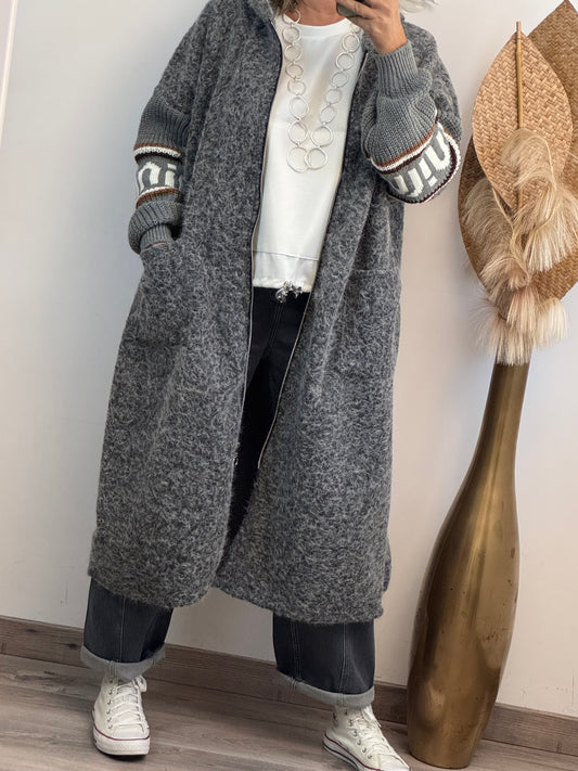 Manteau Esteban gris