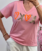 Teeshirt rose X🧡X🧡