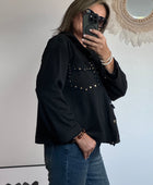 Veste casuel Gold noir