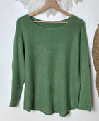 Pull maille col rond