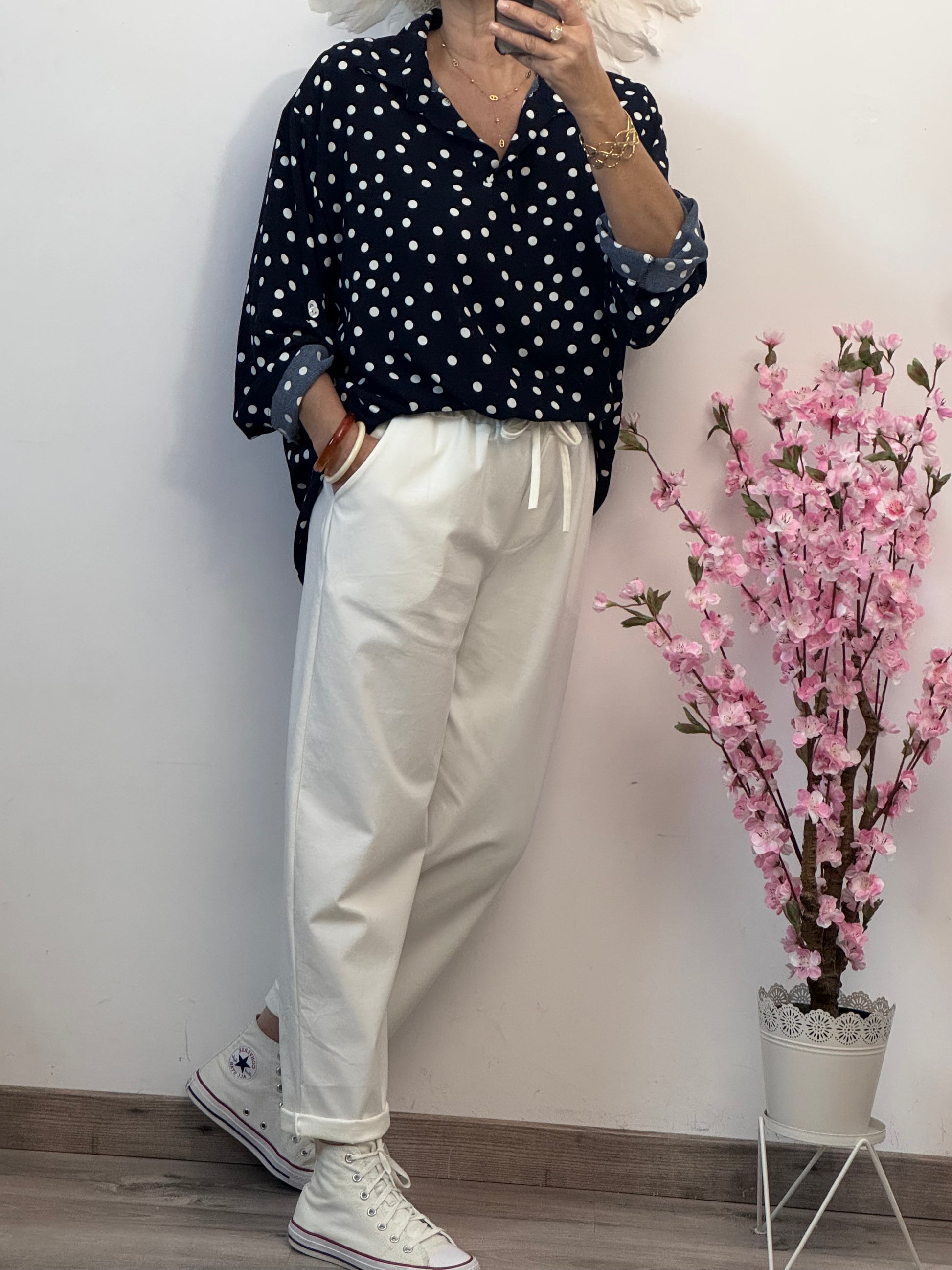Pantalon Sacha blanc TU 42/50