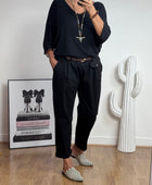 Pantalon confort Arthur noir TU 38/48