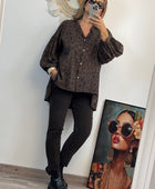 Pantalon velours côtelé marron taille du 38 au 46