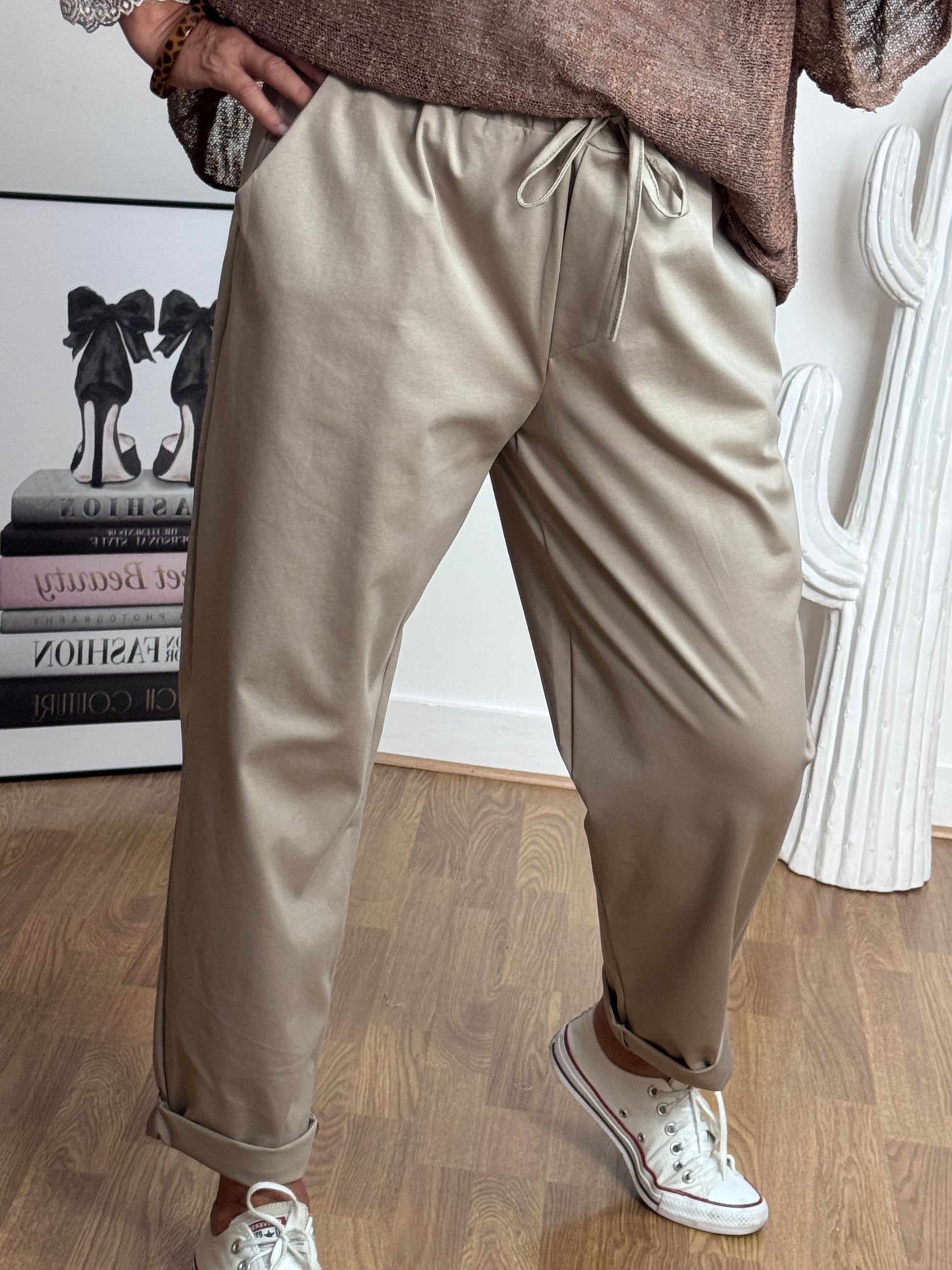Pantalon Charly beige TU 42/50