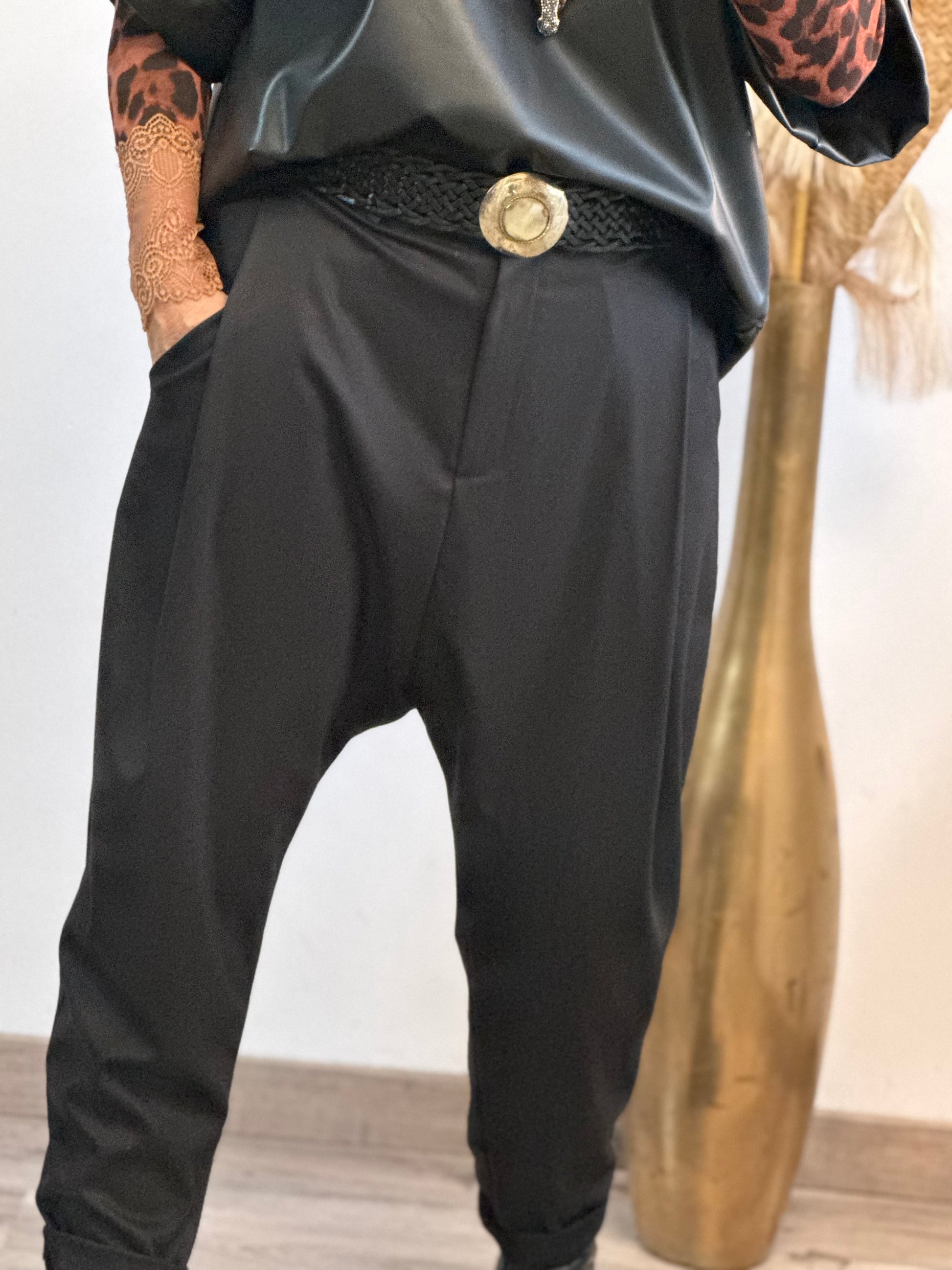 Pantalon saroual noir