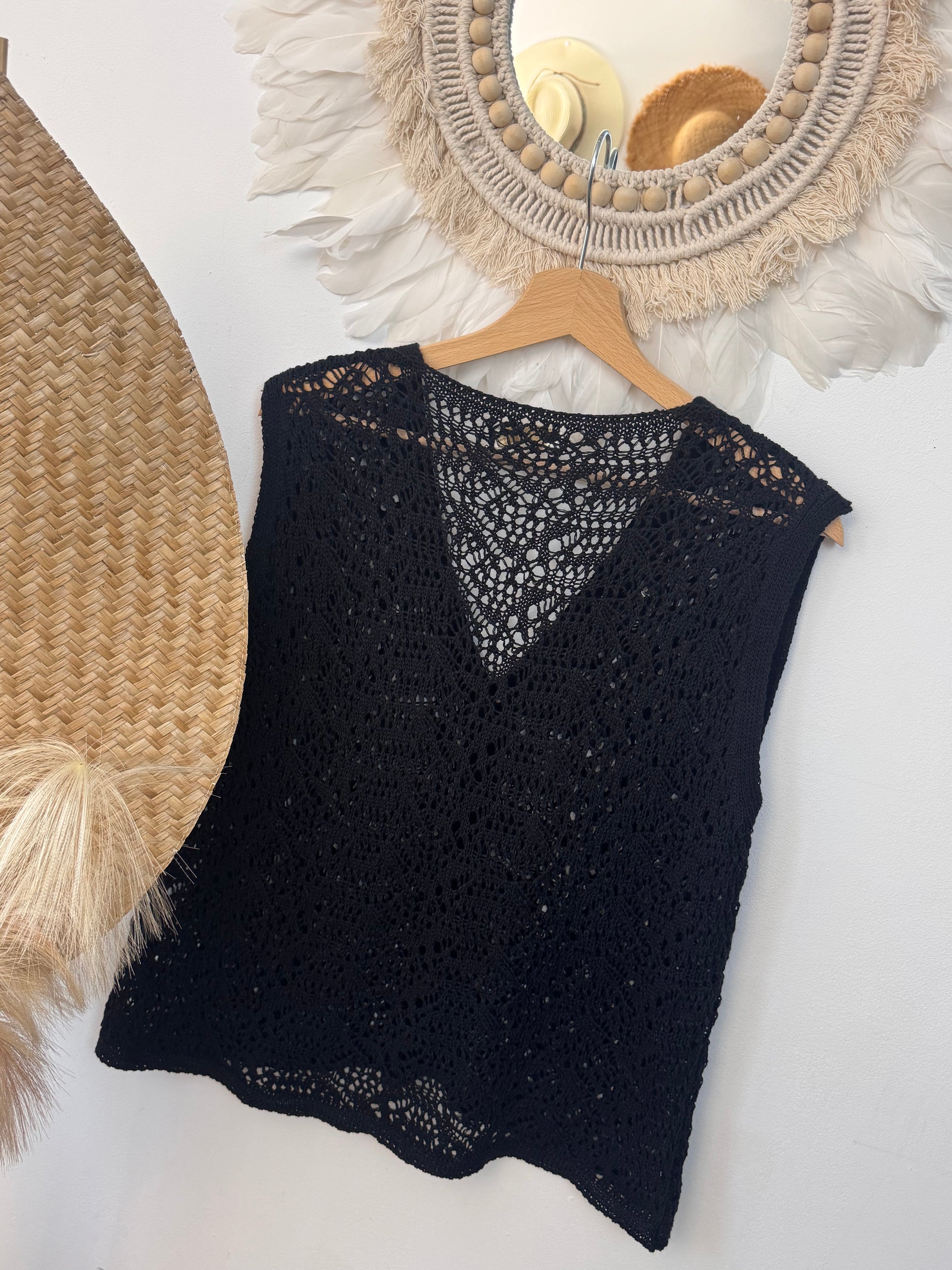 Gilet Adam noir