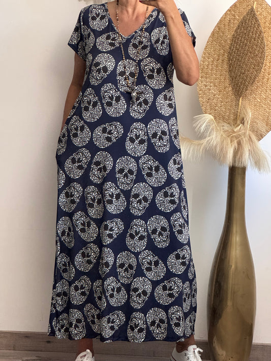 Robe marine skulls