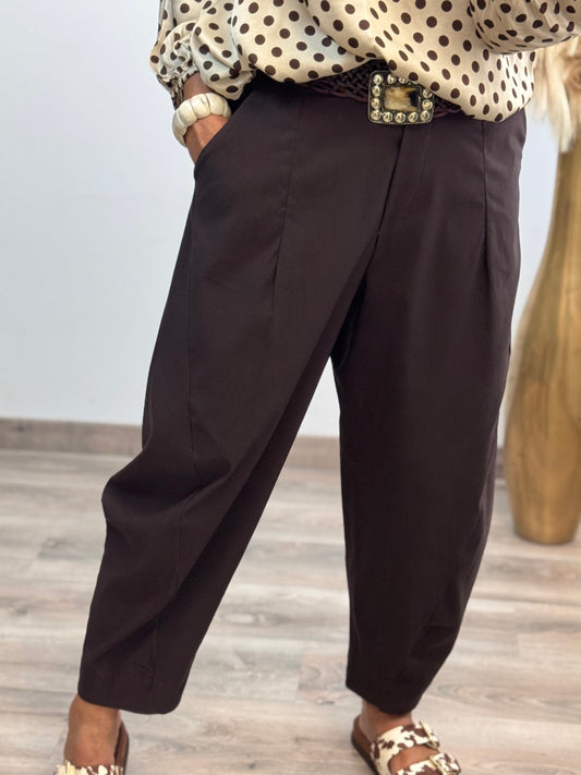 Pantalon Alex marron