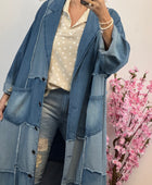 Manteau oversize multi jeans TU 40/48