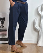 Pantalon confort Arthur marine TU 38/48