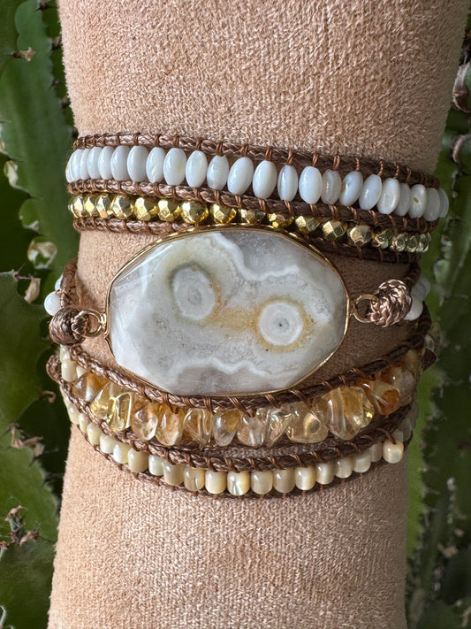 Bracelet bohème artisanal