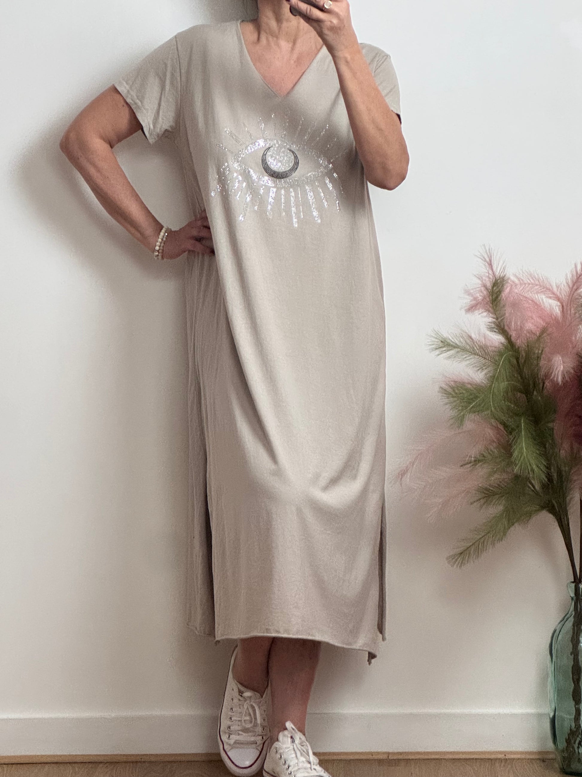 Robe teeshirt beige TU 38/46