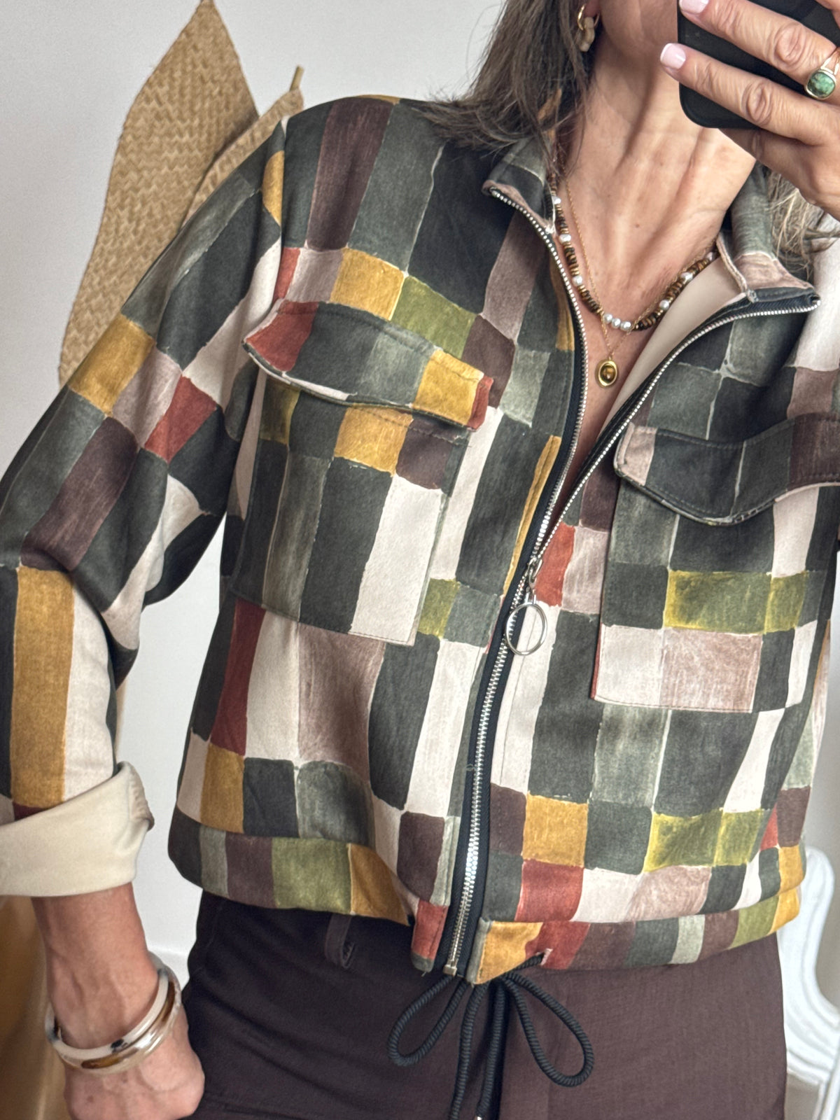 Veste Ambre kaki