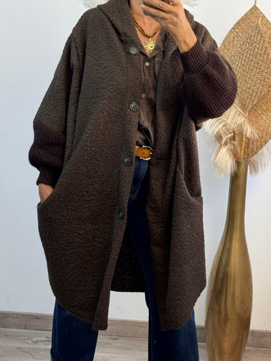 Manteau Marceau marron