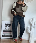 Jean ballon bleu denim