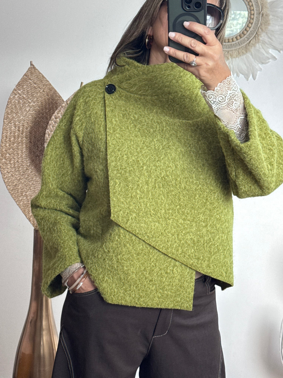 Veste Solan vert pistache