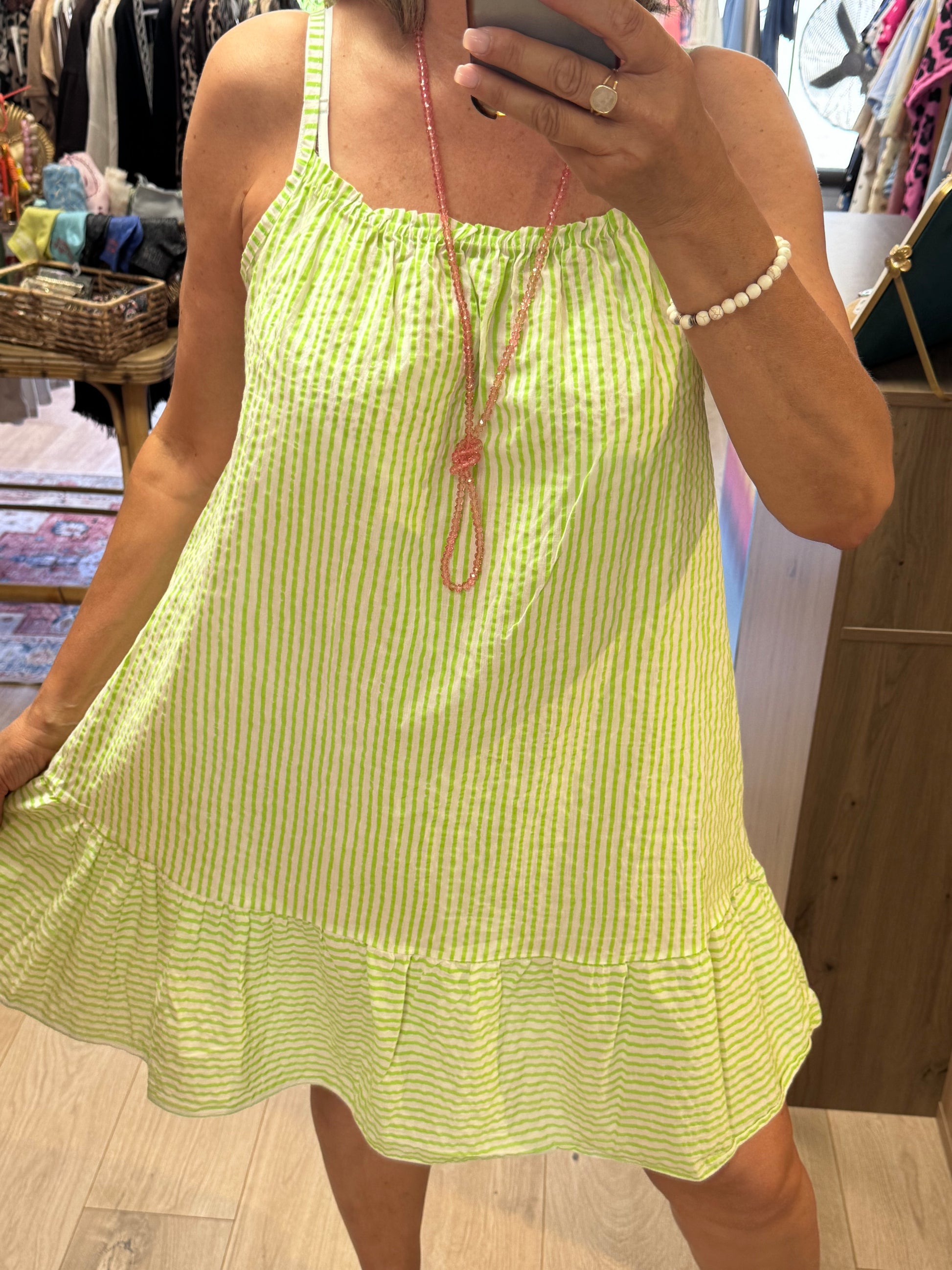 Robe d’été en coton multiples imprimés du 1 au 9