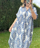 Robe Mila bleu marine TU 44/48