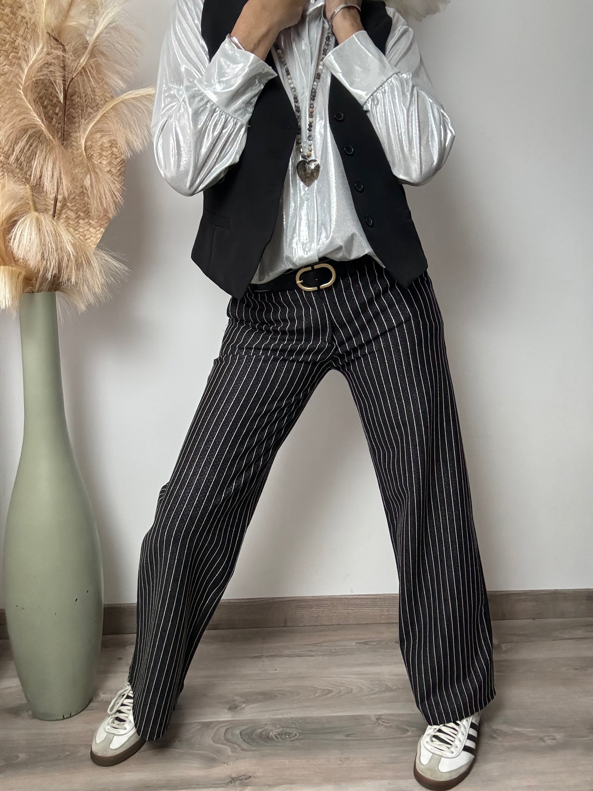 Pantalon chic noir