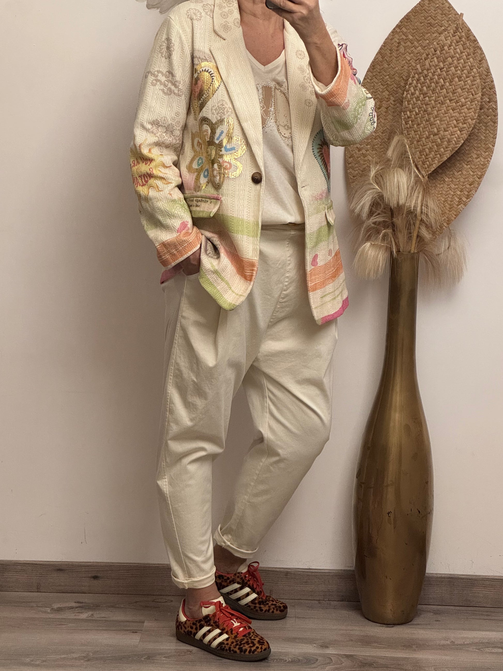 Veste blazer love et œil