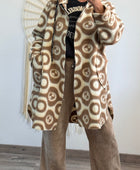 Manteau beige et crème TU 42/50