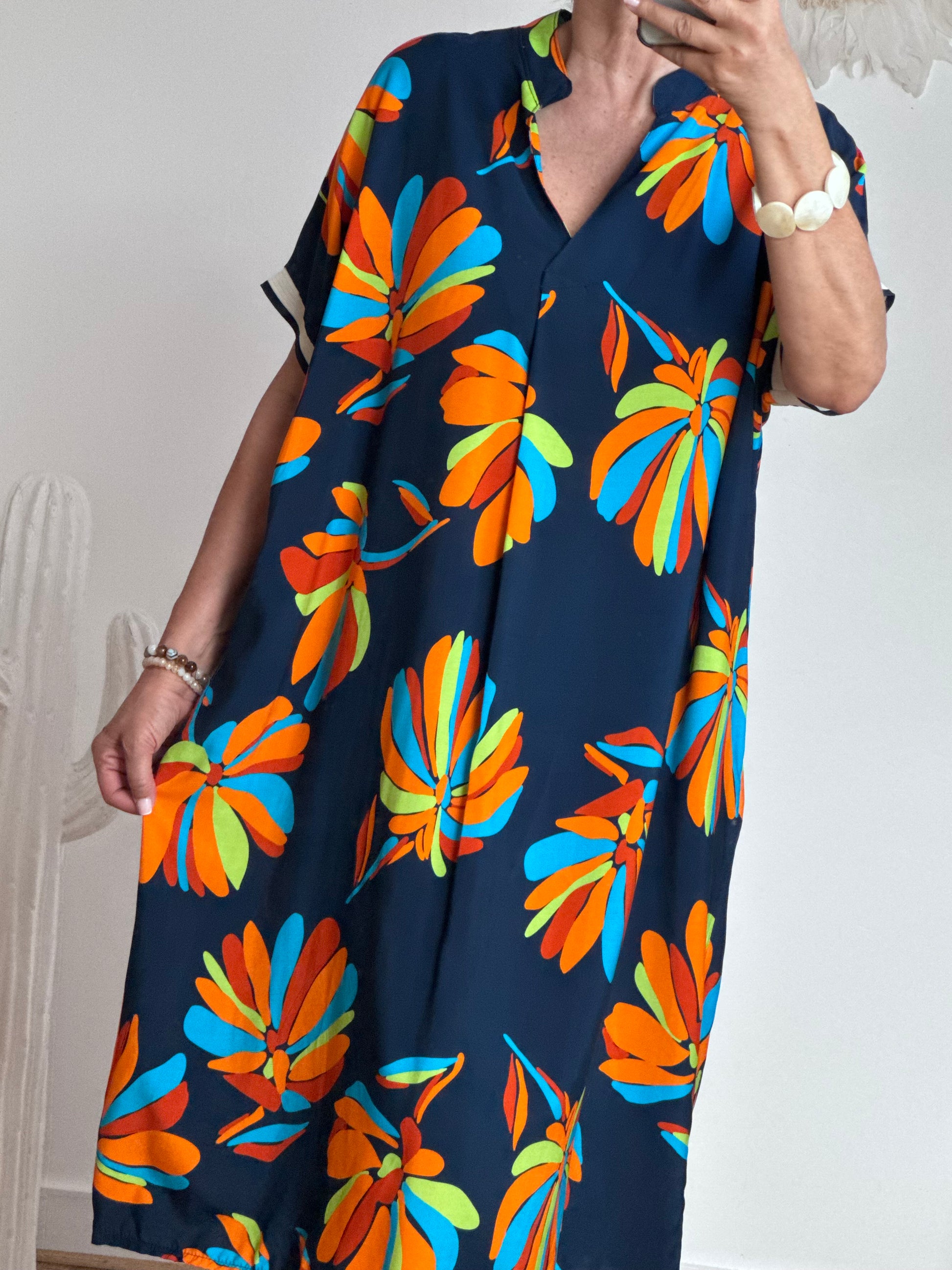 Robe fluide marine