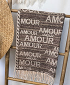 Écharpe cashmere amour