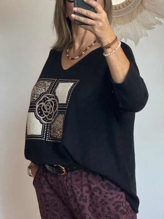 Pull Rosalia noir