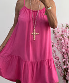 Robe d’été  rose vif