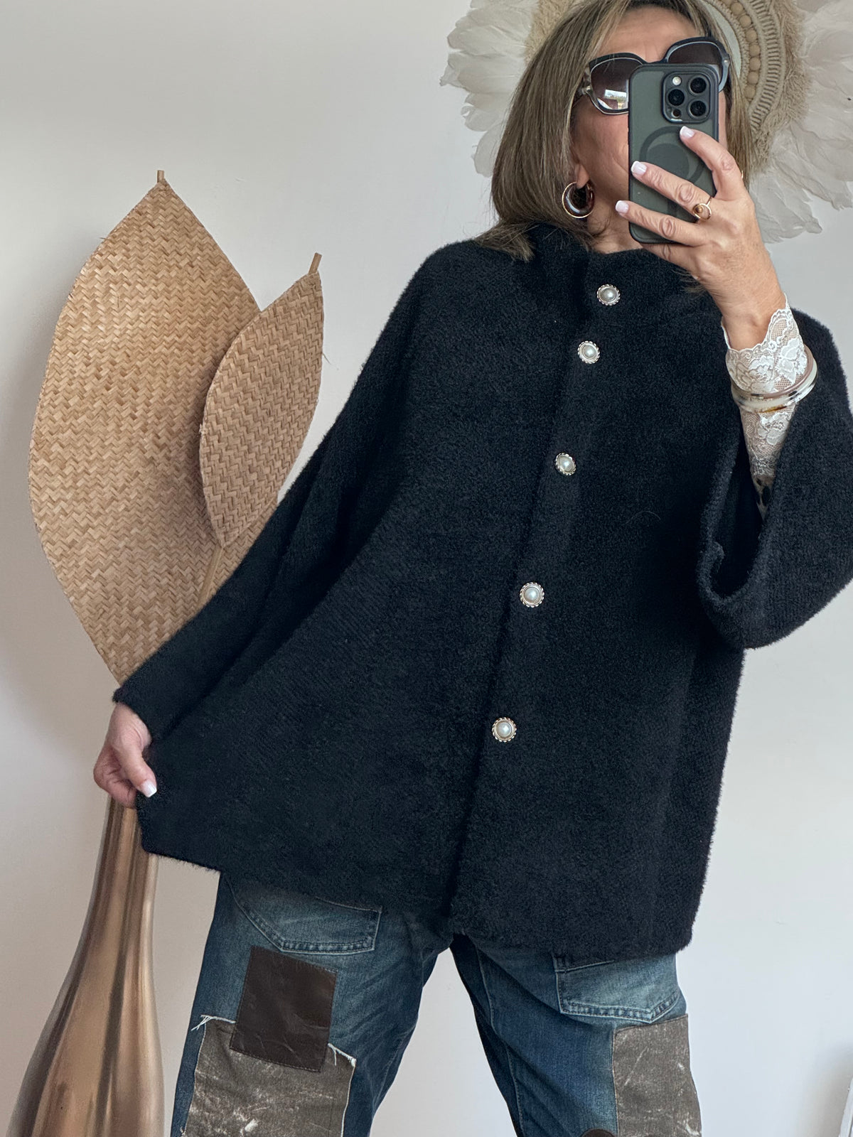 Veste Agathe noire