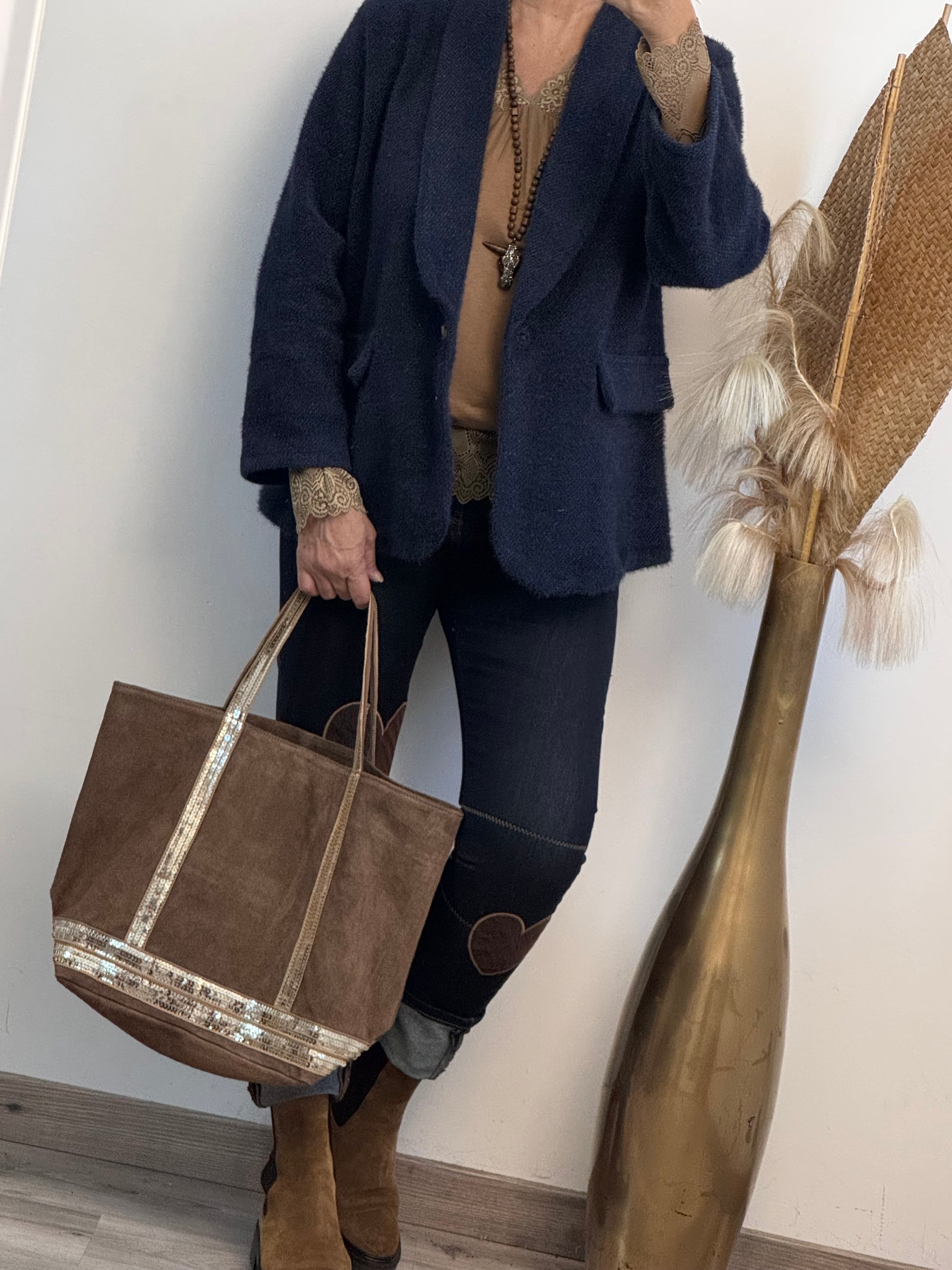 Blazer d’hiver bleu TU 36/44