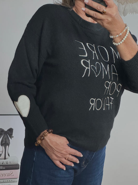 Pull am🖤r noir