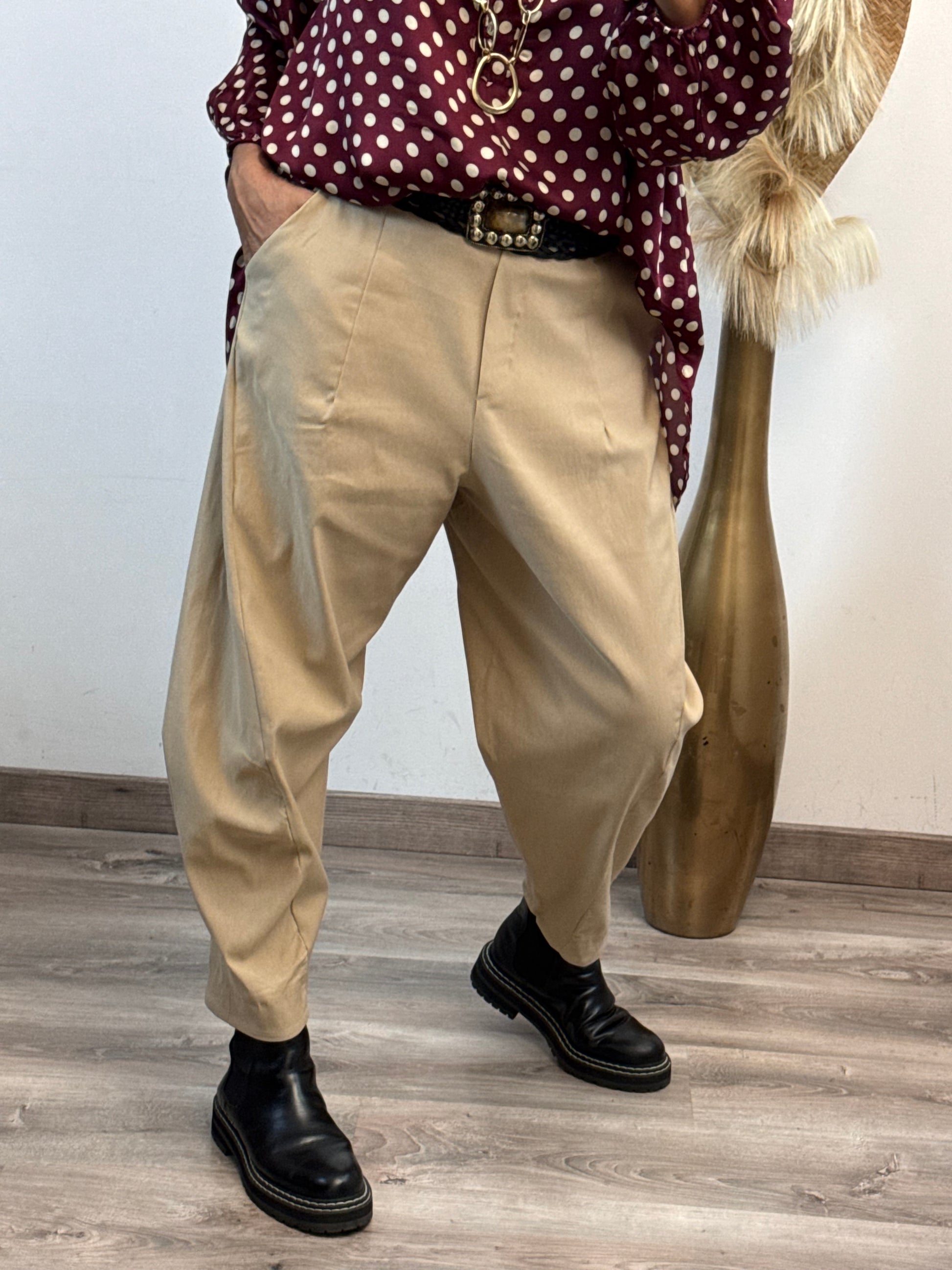 Pantalon Alex beige